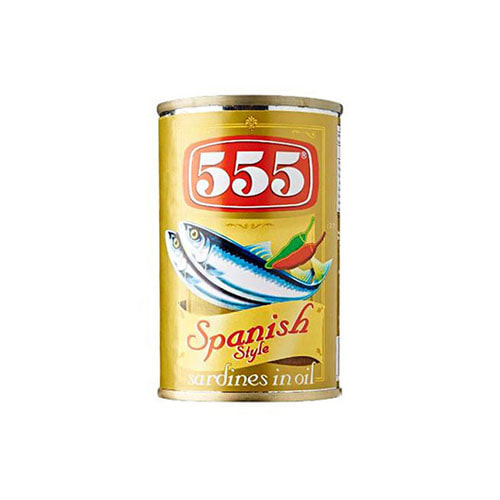555 Sardines Spanish Style 555