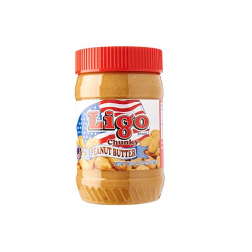 Ligo Peanut Butter Chunky (Red) 462g