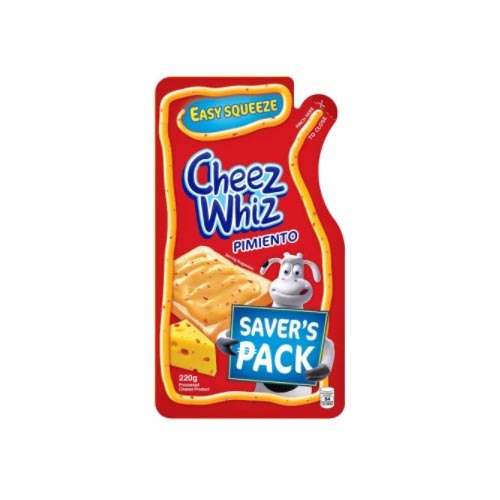 Cheez Whiz Pimento Pack 210g