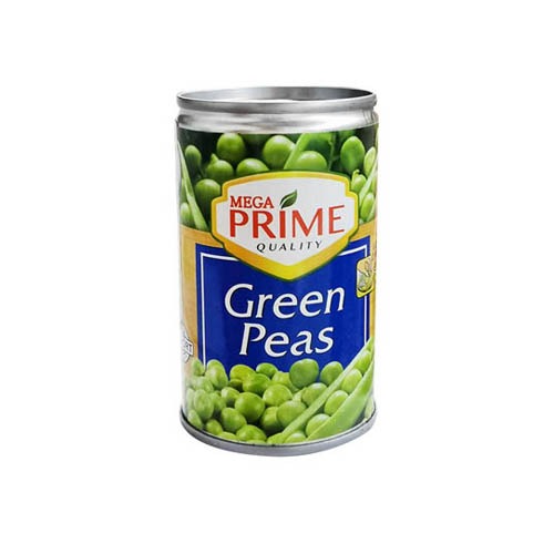 Mega Prime Green Peas 155g