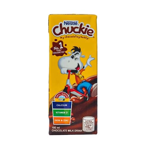 Nestle chuckie chocolate milk drink