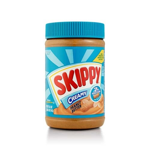 Skippy creamy peanut butter 462g